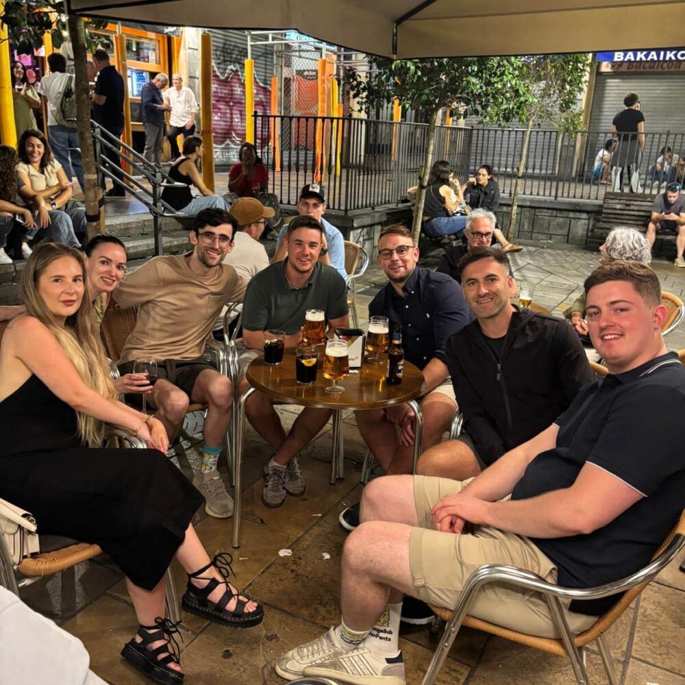 Team dinner Bilbao